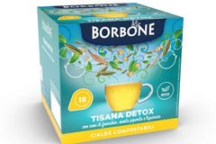 18 Cialde Tisana Detox Caffè Borbone
