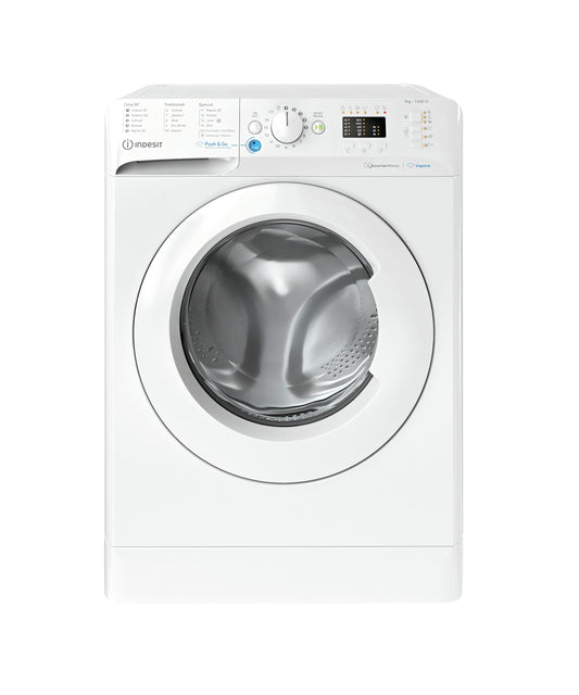 INDESIT LAVATRICE 7KG SLIM VAPORE B 1200GIRI BWSA 7125X WV